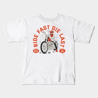 Ride Fast Die Last Kids T-Shirt